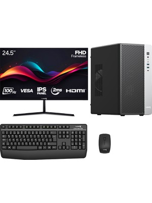 Turbox TX6719 I5 6400 16GB Ddr4 512GB Nvme SSD 24.5 Inç Fhd 100Hz Monitör Masaüstü Ofis Hazır Sistem
