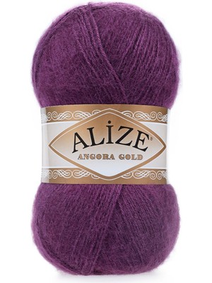 Alize Angora Gold El Örgü Ipliği 111 Mürdüm  - 1 Adet