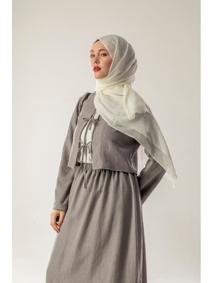 Pamuk Şal Düz Beyaz - Günlük Kullanım