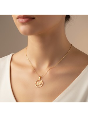 Tabitela 8 Ayar Altın Kolye Ucu B&f GM10279 0.5 gr