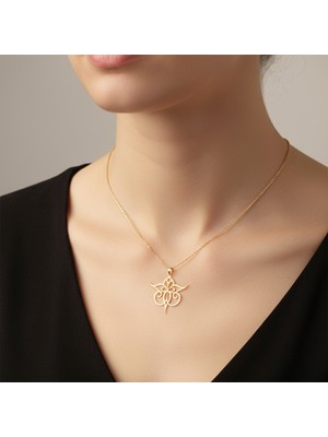 TabiTela 8 ayar altın kolye ucu Noel Yıldızı GM9242 1 gr