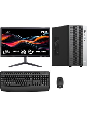 Turbox TX6647 I5 3470 16GB Ram 512GB SSD 21.5 Inç Monitör Masaüstü Ofis Hazır Sistem