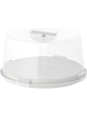 Kek Fanusu, Şeffaf, 36 cm