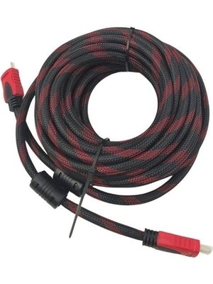 Buffer® HDMI Kablosu Hdtv Bilgisayar Uydu Görüntü Ses Full Hd Sargılı Görüntü Aktarma Kablosu