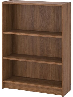 Kitaplık, Kahverengi Ceviz Görünüm, 80X28X106 cm