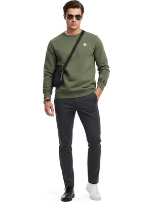 Anthony Jackson Erkek Basic Logo Sweatshirt Nova			