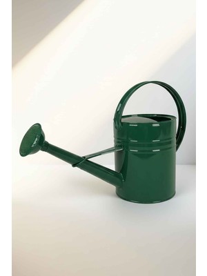 Olivia 3,5 Litre Metal Çiçek Bahçe Sulama Kabı Petrol Mavisi - Modern Dekoratif Çok Amaçlı Sulak