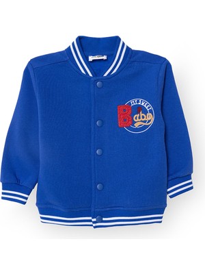 Hellobaby Erkek Bebek Kolej Montları Çıtçıtlı V Yaka