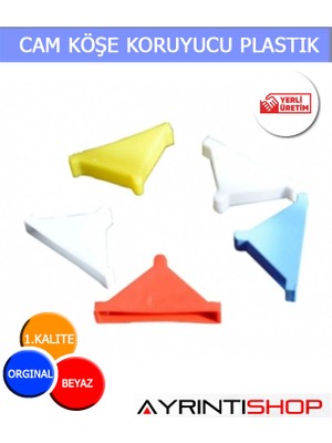 AYRINTISHOP Cam Köşe Koruyucu Plastik 2000 Adet