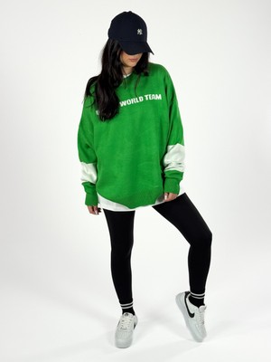 Oversize New York Kadın Triko Sweat