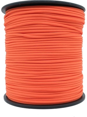 Mg Ropes Bileklik,Outdoor ve Hobi Paracord İp 4 mm No:7 10 Metre Turuncu