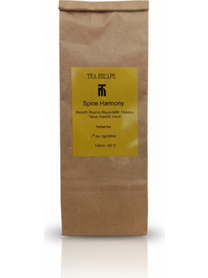 Tea Escape Spiceharmony (Zencefil ve Rezene'li Karışık Bitki Çayı) 50 gr