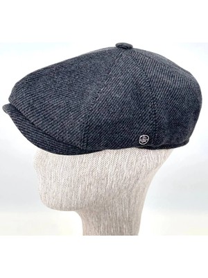 Kışlık Kaşe Kumaş Kasket Şapka – Modern Dokuma Tasarım