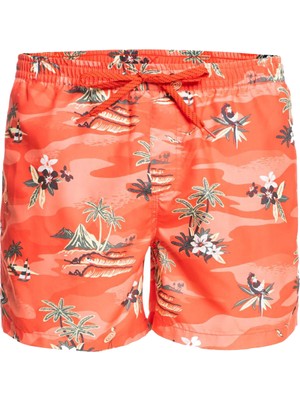 Quiksilver Everyday Scenic Volley 15 Erkek Turuncu Volley Short
