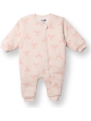 Hellobaby Kız Bebek 2.5 Tog Uyku Tulumu Interlok Bisiklet Yaka Uzun Kol Ribanalı Paça