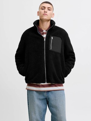 Jack & Jones Teddy Siyah Erkek Ceket 12284775