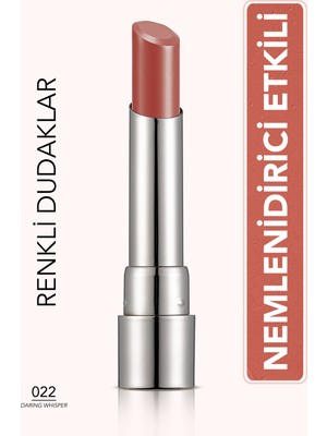 Sheer Up Yarı Transparan & Parlak Bitişli Nemlendirici Ruj (022 Daring Whisper) 8682536097949