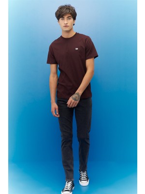 Lee Rider Slim Fit Dar Kesim Normal Bel Esnek Jean Kot Pantolon