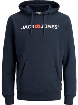 Jack & Jones JJECORP OLD LOGO SWEAT MAVI- Erkek Sweatshirt