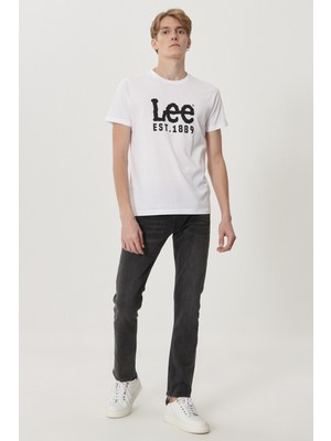 Lee Luke Slim Tapered Fit Normal Bel Esnek Jean Kot Pantolon