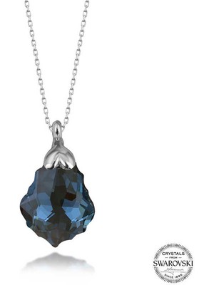 Aya Diamond Swarovski Crystal Taşlı Gümüş Kadın Kolye