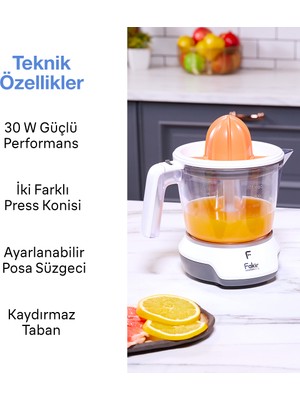Fakir Press Pulp Narenciye Sıkacağı