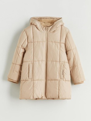 Kapüşonlu Kız Çocuk Kaban  (W5)