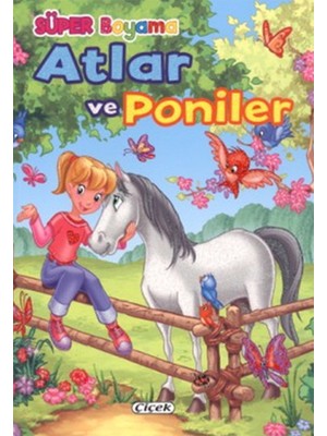 Süper Boyama-Atlar ve Poniler-2