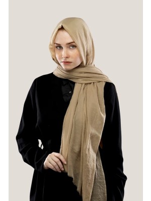Pamuk Şal Düz Zencefil - Günlük Kullanım