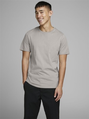 Jack & Jones Bisiklet Yaka Basic Tişört-Organic