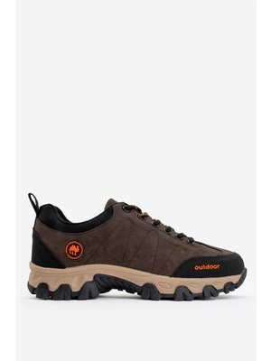 Soğuk Geçirmez Unisex Outdoor Trekking Bot Ayakkabı KAHVERENGİ