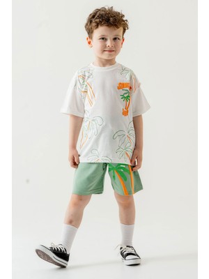 Baskılı Erkek Çocuk Yazlık Takım