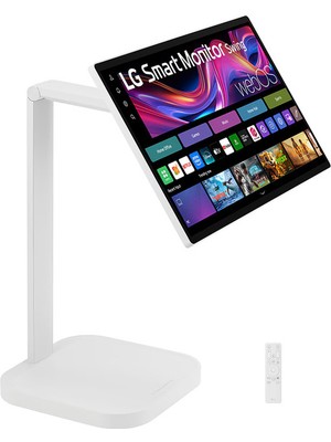 Lg 31.5" Swing 32U889SA-W 5ms 4K UHD IPS Tekerlekli Standlı Dokunmatik Smart Monitör