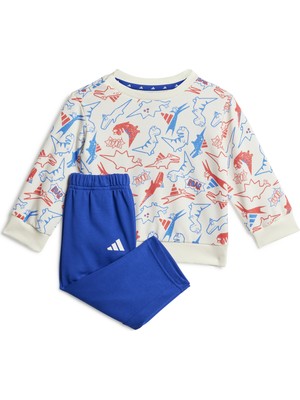 Adidas I Adrpt Set Çocuk Beyaz Eşofman Altı JN2233