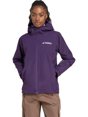 Adidas W Xpr 2L Gore J Kadın Mor Ceket XL Özellikli Outdoor Kullanım İçin Tasarlandı