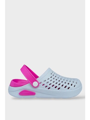 Liger Unisex Comfort Eva Taban Terlik BEYAZ - PEMBE