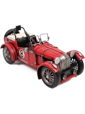 Şık Metal Araba Biblo, Dekoratif ve Hediyelik Seçenekleri ile Evinize Renk Katın