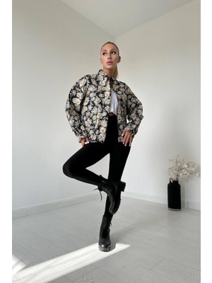 Desenli Papatya Desen Mont