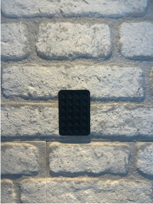 Silikon Telefon Tutacağı, 24 Vantuz, Siyah, Cep ve Tablet Uyumlu, Güçlü Tutucu