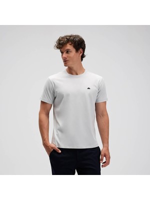 Ellesse EM559-GI Erkek Basic T-Shirt - Gri