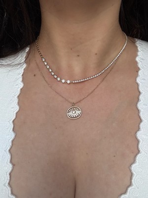 Su Yolu Çelik Kolye