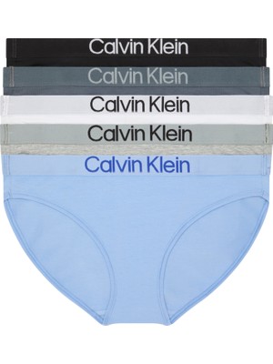 Calvın Kleın Kadın Marka Logolu Elastik Bantlı Günlük Kullanıma Uygun 5 Farklı Renk Külot LV00QD5332 31G