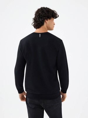 Loft Regular Fit Siyah Erkek Sweatshirt LF2041134