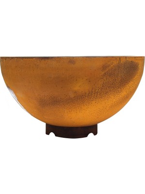 Henan Anhuilong Corten Yuvarlak Saksı Küçük Boy