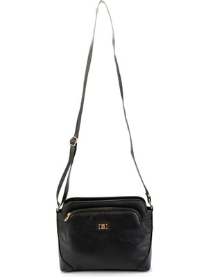 Siyah  Kadın Postacı Çanta C06650265609