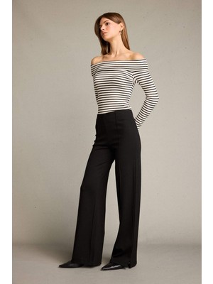 DeFacto Palazzo Normal Bel Düz Paça Pantolon G5056AX25WN