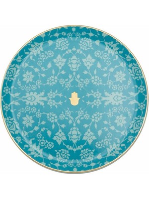 Turkuaz Düz Tabak 24 Cm, Şık ve Modern, Sofranıza Zarafet Katacak.