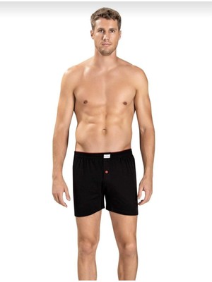 Jiber 127 Erkek Havlu Kemer Penye Boxer 6 Adet