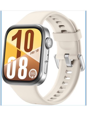 Huaweı Watch Fıt 4 Akıllı SAAT,100+ Spor Modu,ultra Ince Tasarım,spor ve Sağlık Takibi,10 Güne Kadar Pil Ömrü, Ios ve Android Uyumlu,