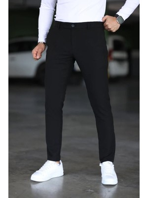 Erkek Düz Kesim Bilek Boy Kumaş Pantolon